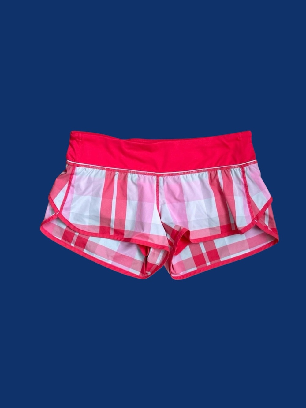 🇨🇦 🍋 Pink Plaid Women's Shorts 🍋